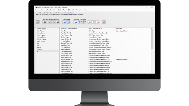 Media Configuration Tool