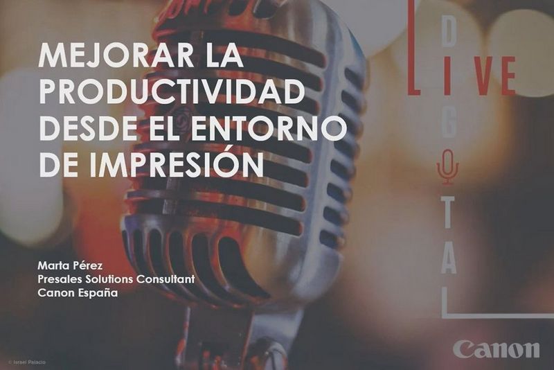 Mejorar la productividad desde el entorno de impresión