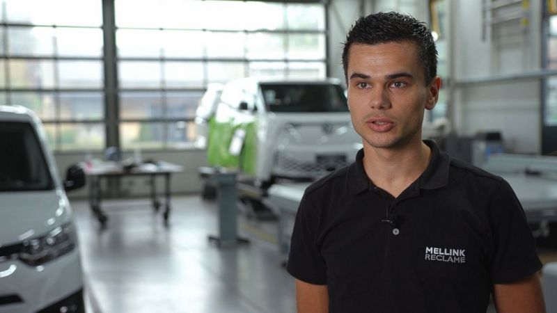 Owner Mellink Vehicle graphics and advertising