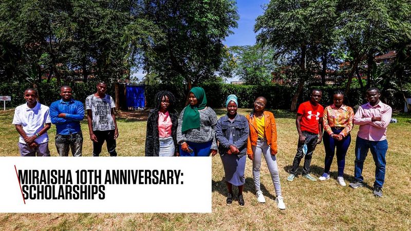 10E ANNIVERSAIRE DE MIRAISHA: BOURSES D'ÉTUDES