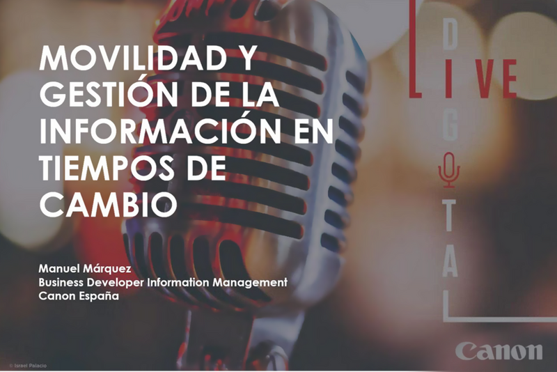 Movilidad y gestión de la información en tiempos de cambio