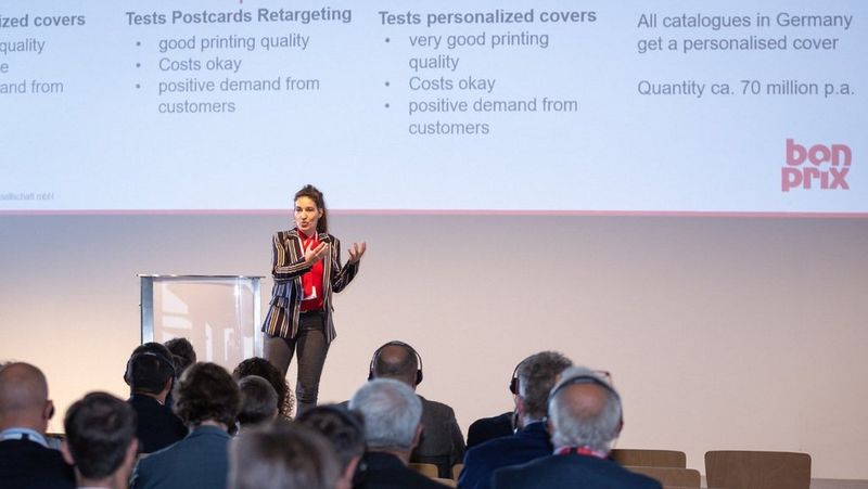 Susan Fulczynki presenting at Future Promotion Forum 2018