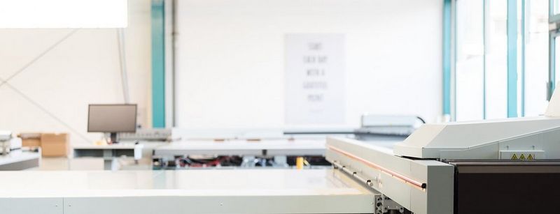 Arizona flatbed printer at Mydisplays