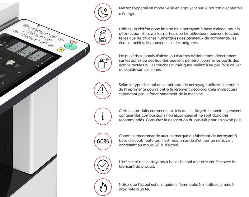 Nettoyer régulièrement de manière correcte et sûre