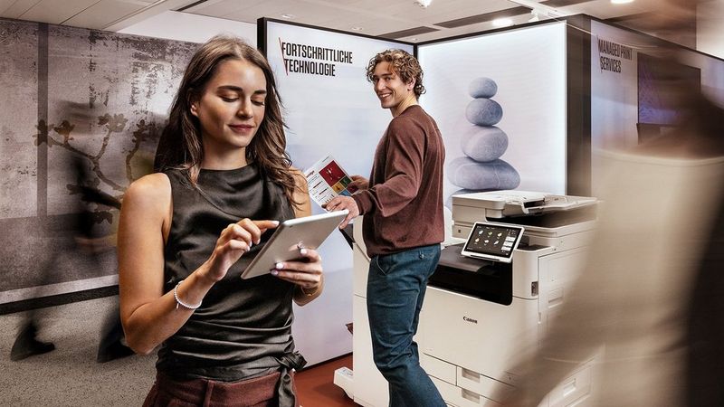 Top informiert mit dem Canon B2B Newsletter