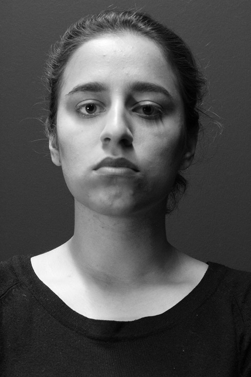 A black and white portrait of Niga Salam.