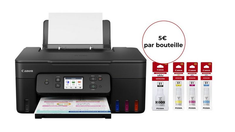 PIXMA MEGATANK G3590 + GI-51 BK/C/M/Y