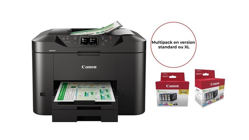 MAXIFY MB2750 + PGI-1500 BK/C/M/Y - standard et XL