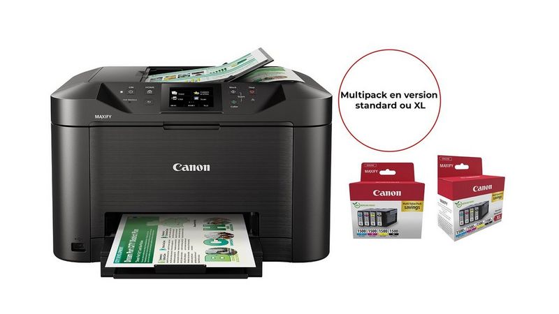 MAXIFY MB5150 + PGI-2500 BK/C/M/Y - standard et XL