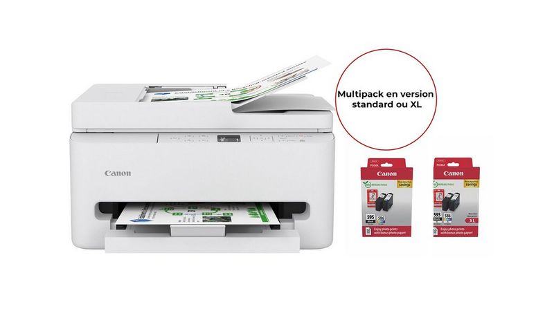 PIXMA TS7550i + PG-595/CL-586 - standard et XL