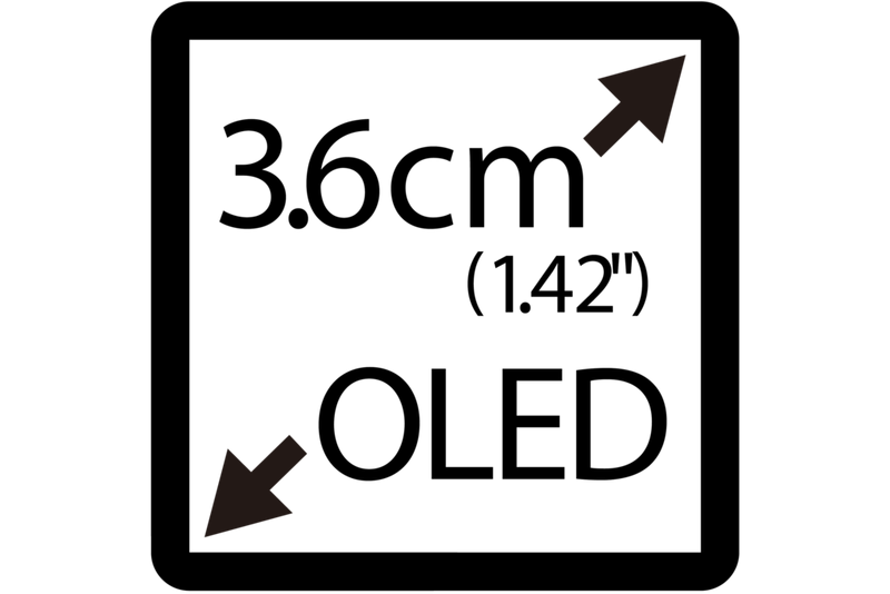 1.42” OLED display