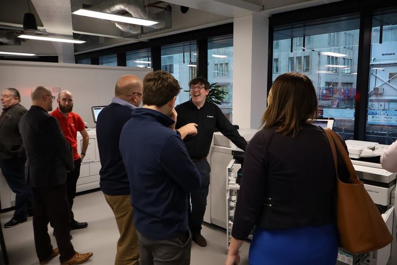 Canon Open House - The power of colour event images in Canon’s London Customer Experience Centre