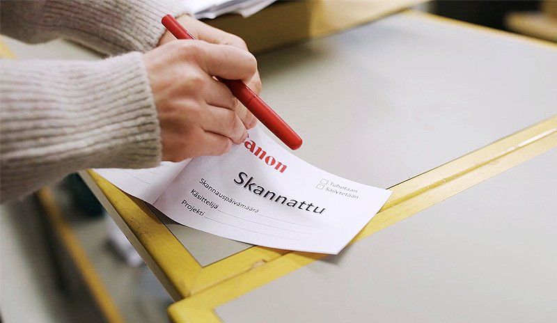 Paperiarkistojen digitointipalvelu