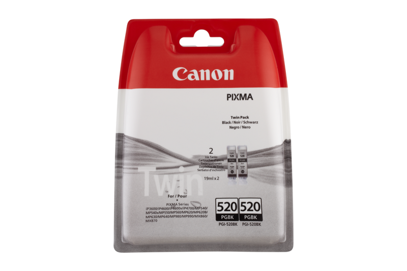 PACK PGI-520 BK TWIN