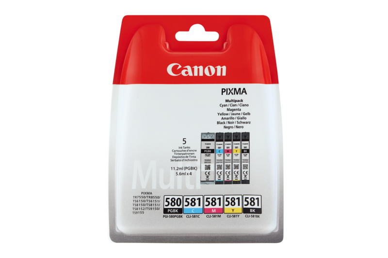 PACK CLI-581 C/M/Y/BK