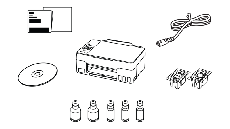 Canon PIXMA G2420 - Sadržaj pakiranja