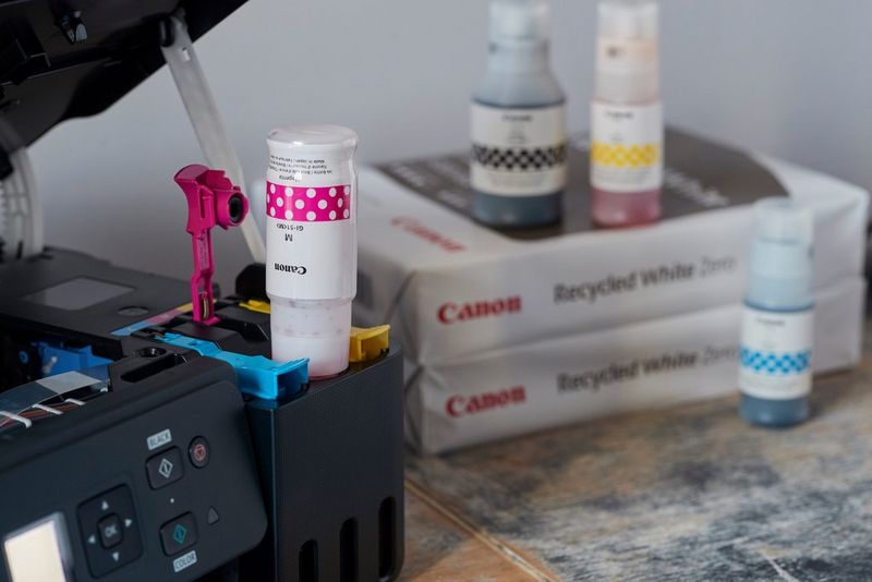 Een Canon PIXMA MegaTank-printer installeren