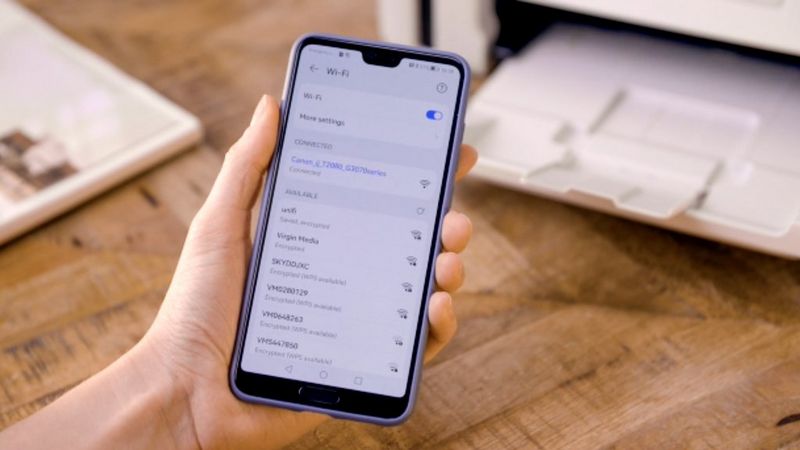 Wi-Fi instellen op een Canon PIXMA MegaTank-printer