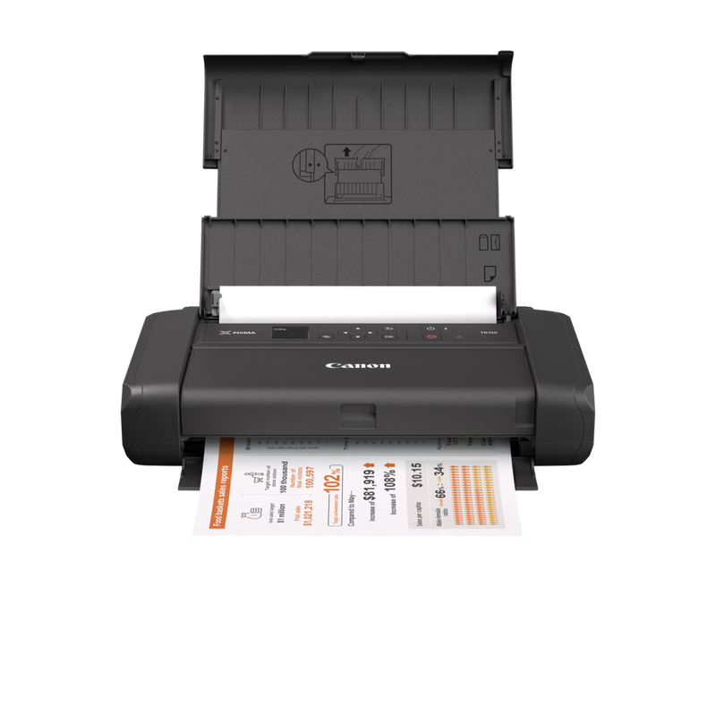 Canon PIXMA TR150 with battery