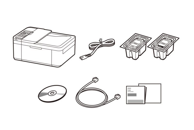 Canon PIXMA TR4540 - Комплект поставки