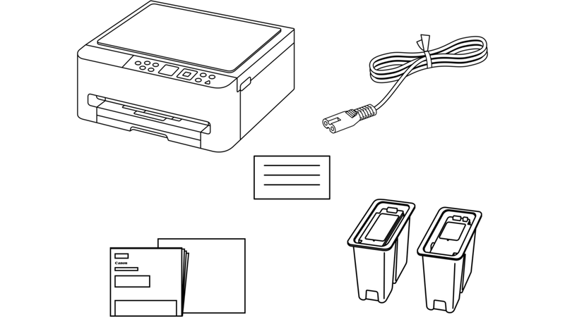 Canon PIXMA TS6540i - What's in the box