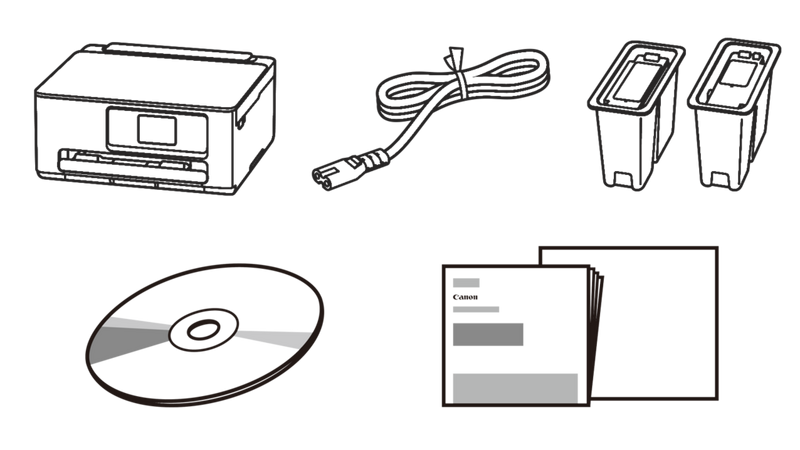 Canon PIXMA TS7640i - What's in the box