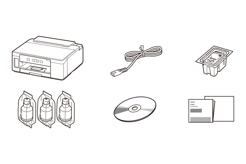 Canon PIXMA GM2040 - What's in the box