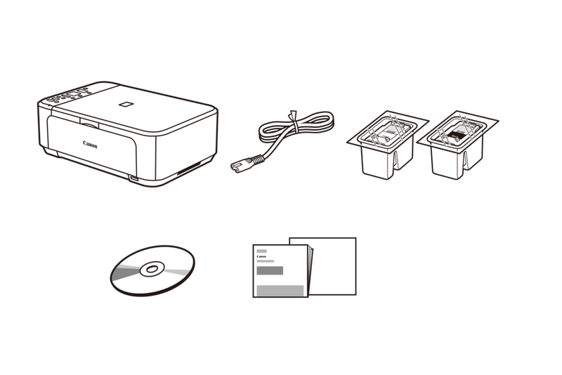 Canon PIXMA MG3650 - Ce se află în cutie