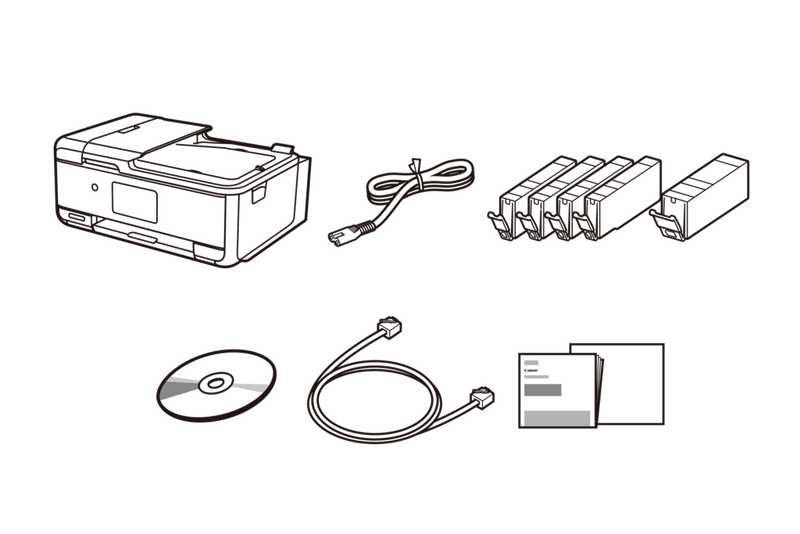 Canon PIXMA TR8540 - Комплект поставки