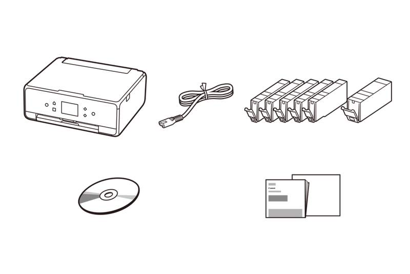 Canon SeriePIXMATS6150 - Contenuto della confezione