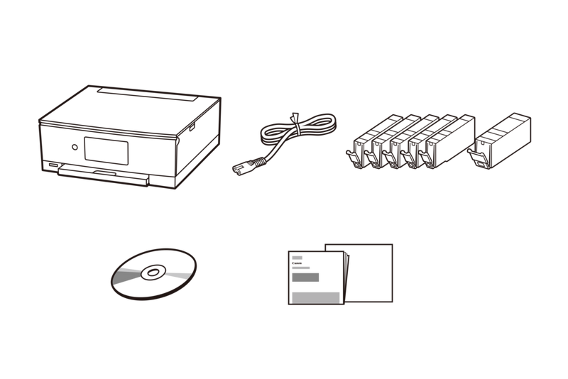 Canon PIXMA TS8250 Series - What's in the box