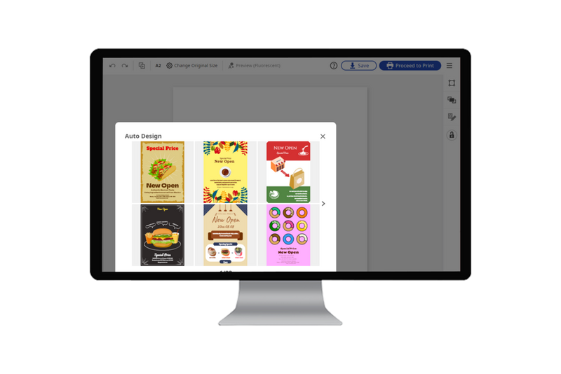 Auto Design automated poster creation