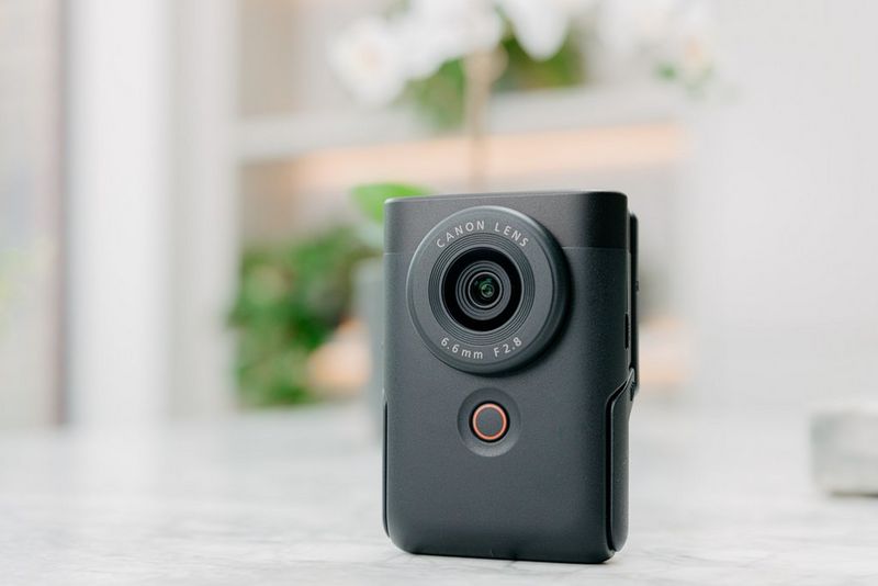 Canon/PowerShot V10 ブラック Canon PowerShot V10 Vlog Camera - Black - Micro Center