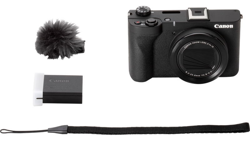 Canon PowerShot V1 - מה יש באריזה