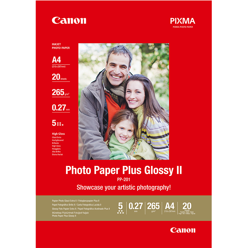 Photo Paper Plus Glossy II (PP-201) [Serie]
