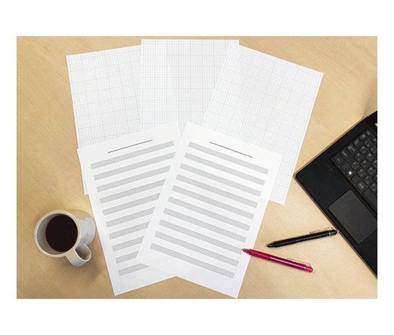 Print Graph and Staff Paper