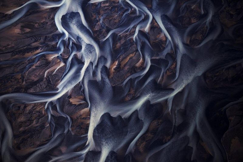 Aerial photography: following the patterns