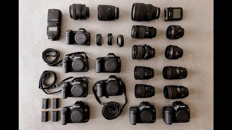 The key kit that the pros use to take their photographs 