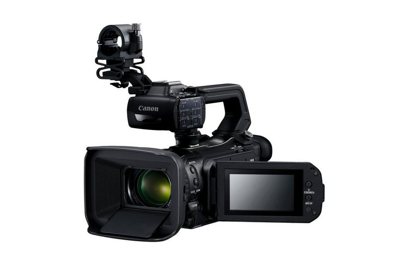 The Canon XA55 professional camcorder.