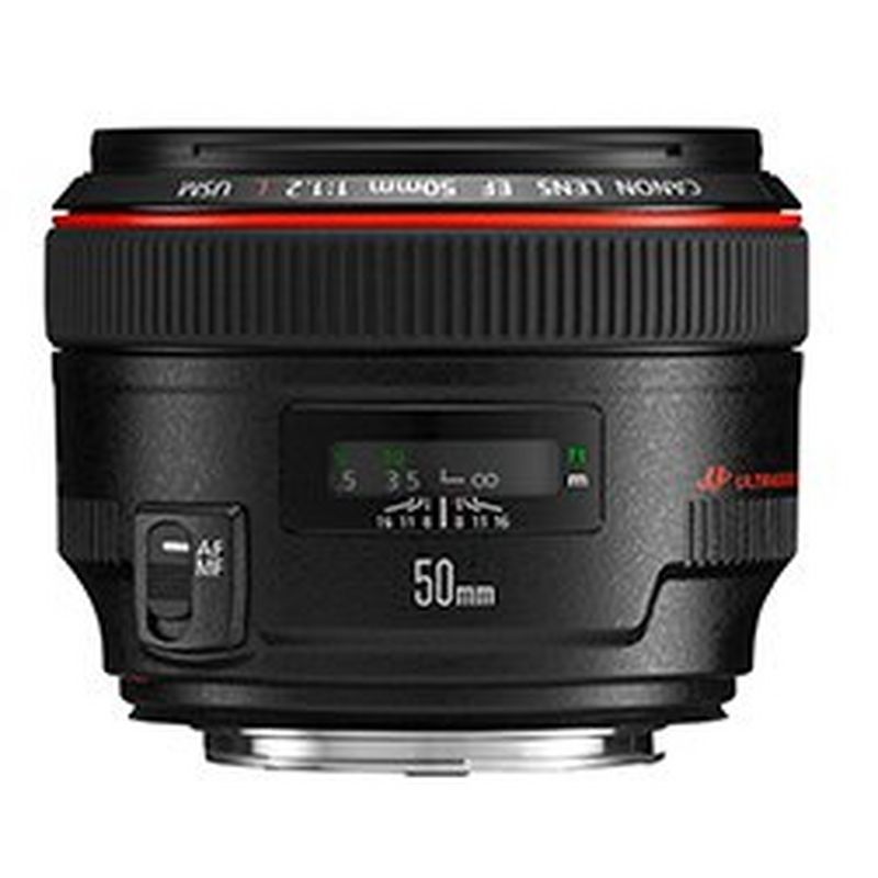 Объектив Canon EF 50mm f/1.2 L USM.