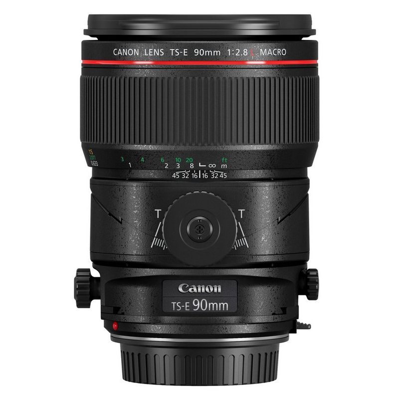 A Canon TS-E 90mm f/2.8L Macro lens. 