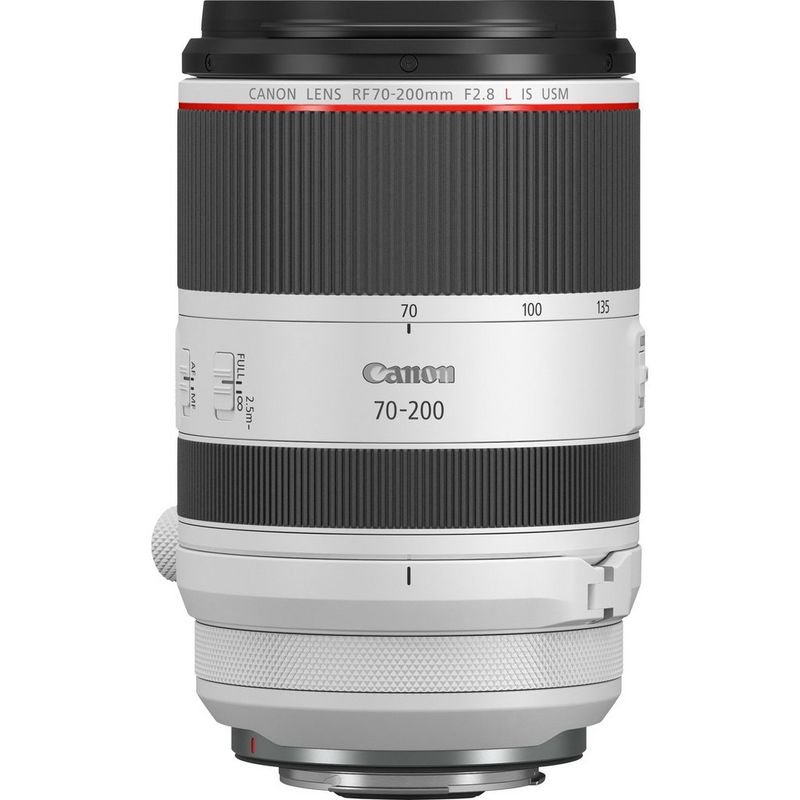The Canon RF 70-200mm F2.8L IS USM lens.