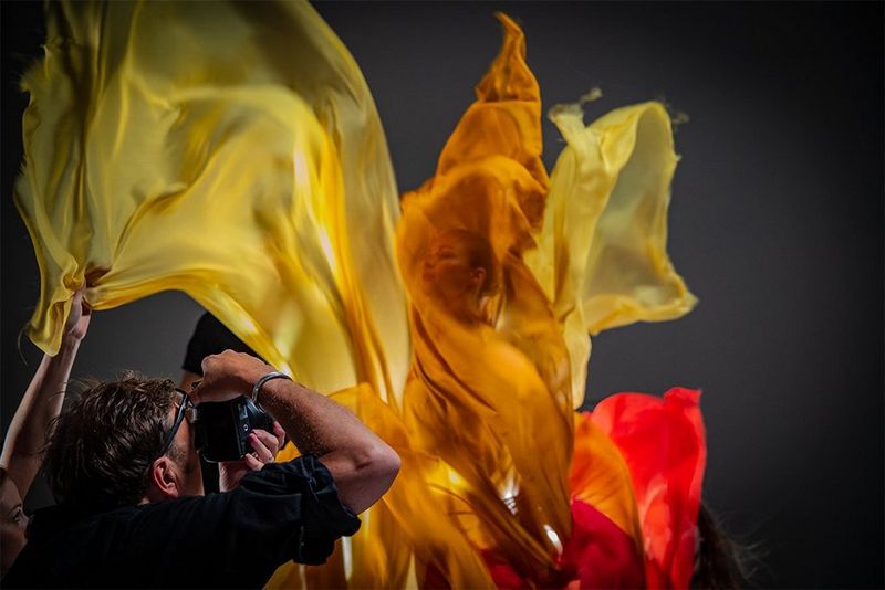 From concept to print: Clive Booth's ballet shoot