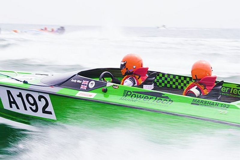 Life at 100 knots: filming high-speed powerboats