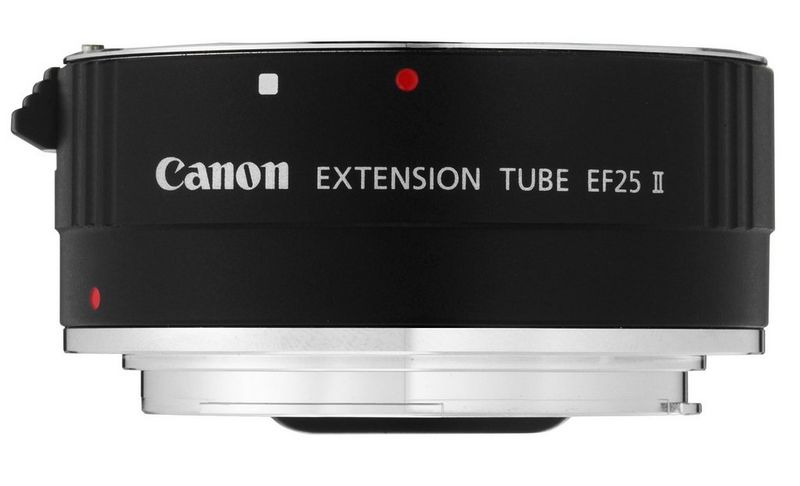 The Canon EF25 II Extension Tube.
