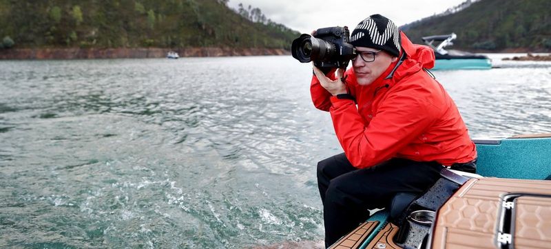 Richard Walch shooting with the Canon EOS-1D X Mark III.