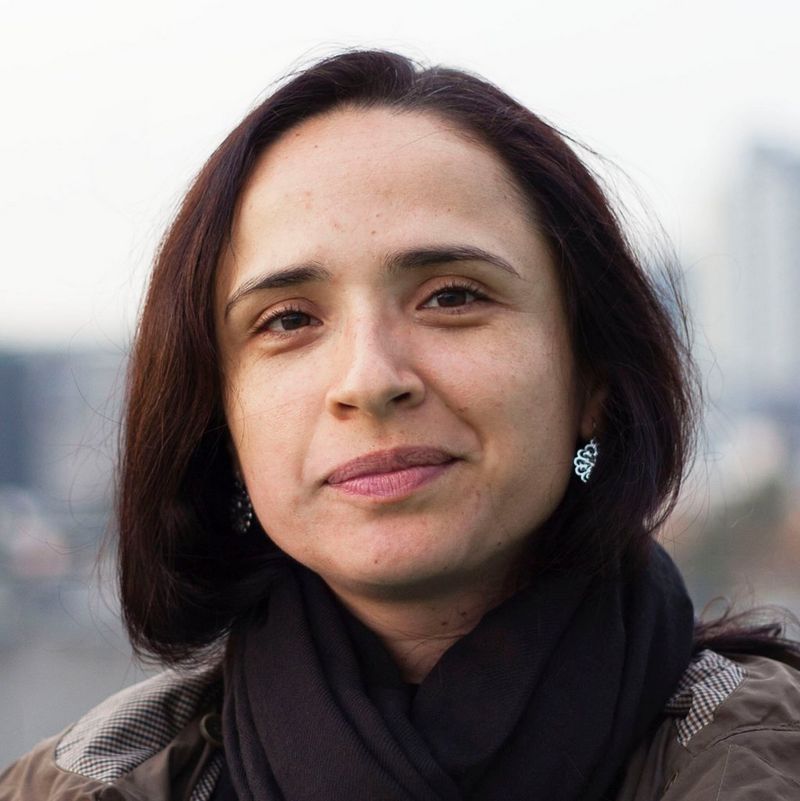 Обладательница гранта Canon для женщин-фотожурналистов 2005 года Клаудия Гвадаррама.