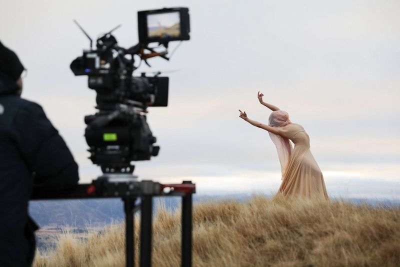 A scene from Brett Danton's Jaguar ad shot on a Canon EOS C500 Mark II.