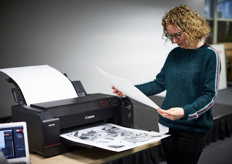 Steps to the perfect black and white print