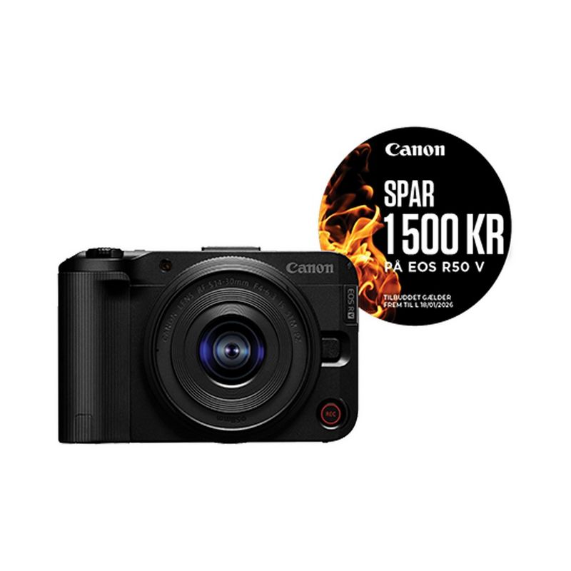 EOS R50 V  Bygget til vertikal video